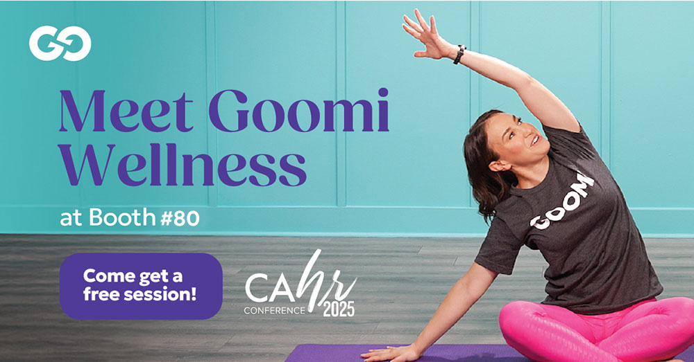 meet Goomi wellness at booth 80