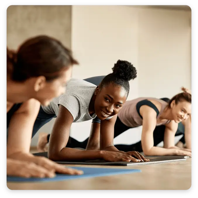 Goomi - Employees in Yoga Class
